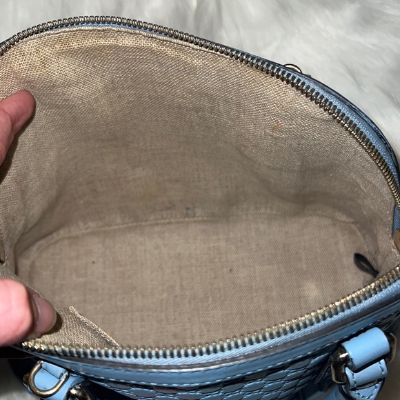 Authentic Gucci Microguccissima Dome Mini Satchel - Picture 10 of 13
